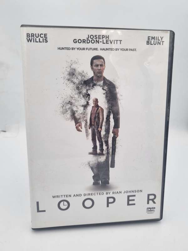 Looper DVD - Bruce Willis & Emily Blunt