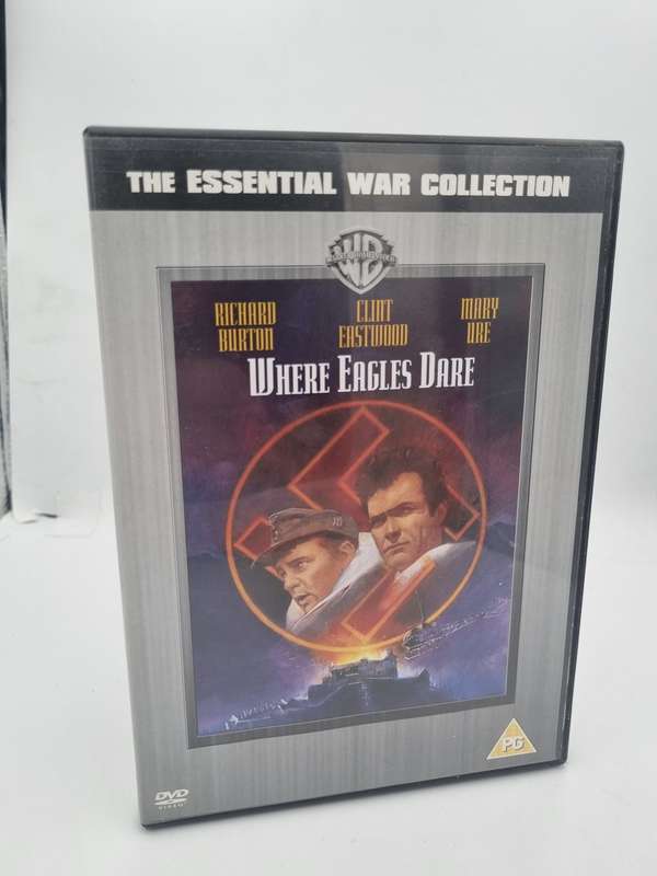 Where Eagles Dare DVD - Richard Burton, Clint Eastwood & Mary Ure