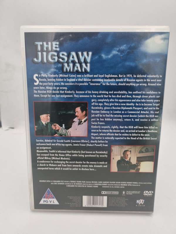 The Jigsaw Man DVD - Michael Caine & Laurence Olivier