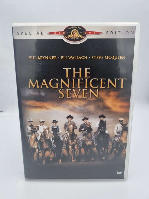 The Magnificent Seven DVD - Yul Brynner, Eli Wallach and Steve McQueen
