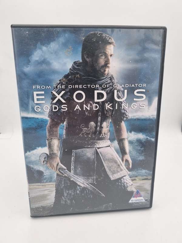 Exodus Gods and Kings DVD - Christian Bale