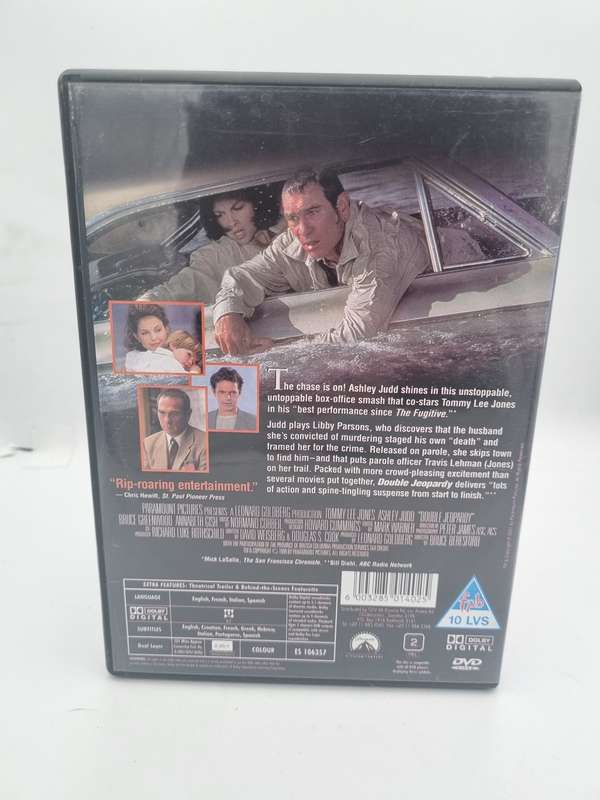 Double Jeopardy DVD - Tommy Lee Jones & Ashley Judd