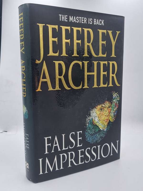 Jeffrey Archer ~ False Impression | Large format hard cover in good condition