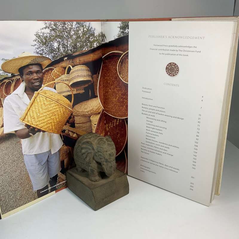 African Basketry Grass Roots Art from Southern Africa by Anthony B Cunningham