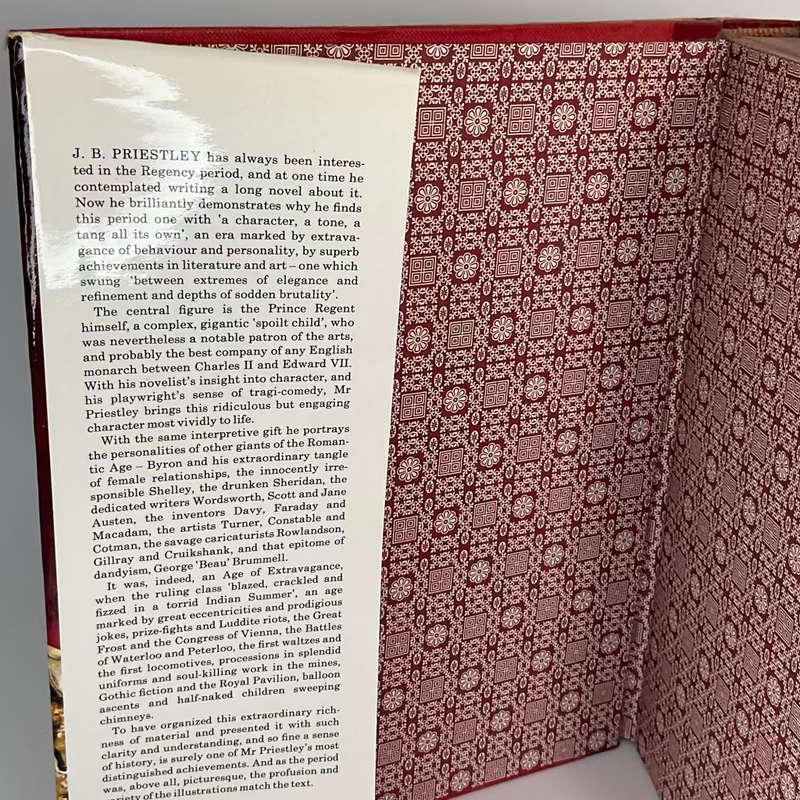 The Prince of Pleasure and His Regency, 1811-20 by J.B. Priestley