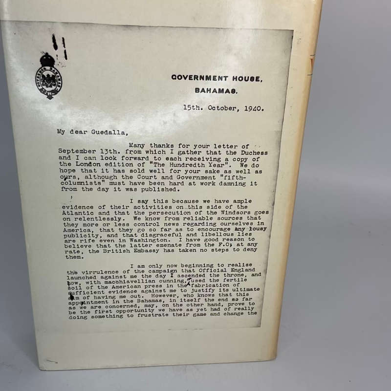 Duke of Windsor`s War by Michael Bloch