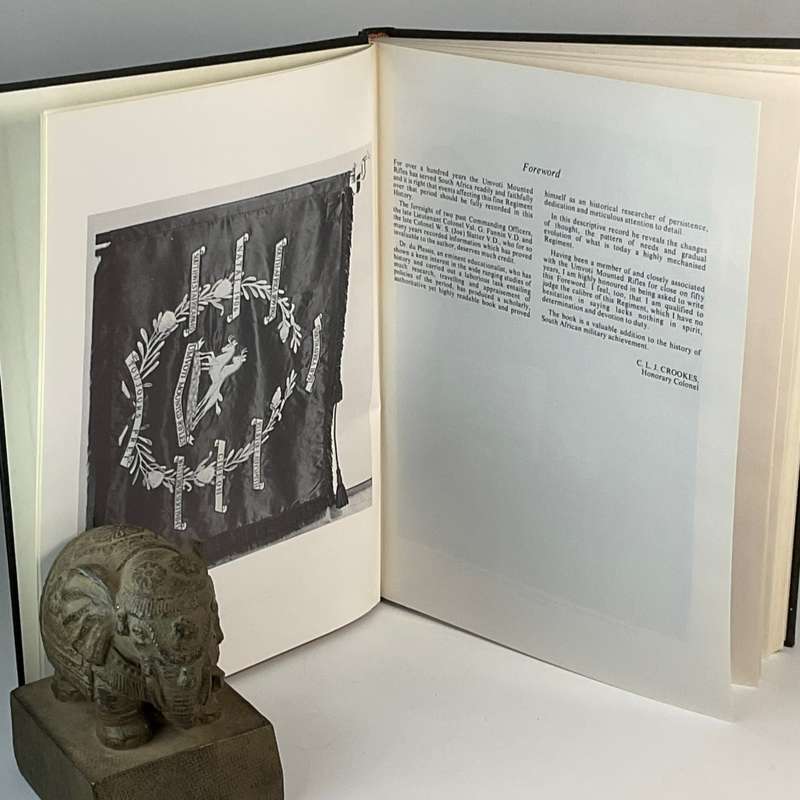 The Umvoti Mounted Rifles 1864-1975 by A.J. du Plessis | Signed and stamped