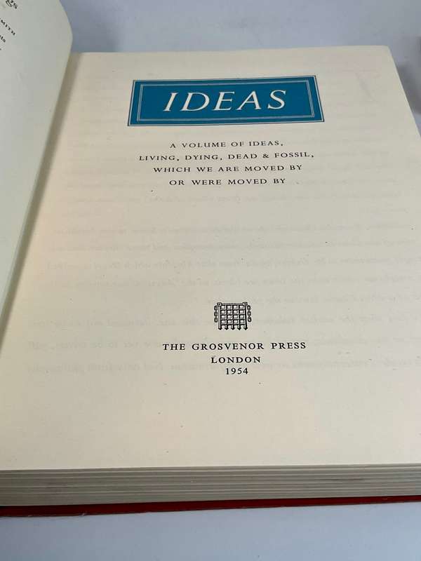 People, Places, Ideas (3 Volume set) - 1954