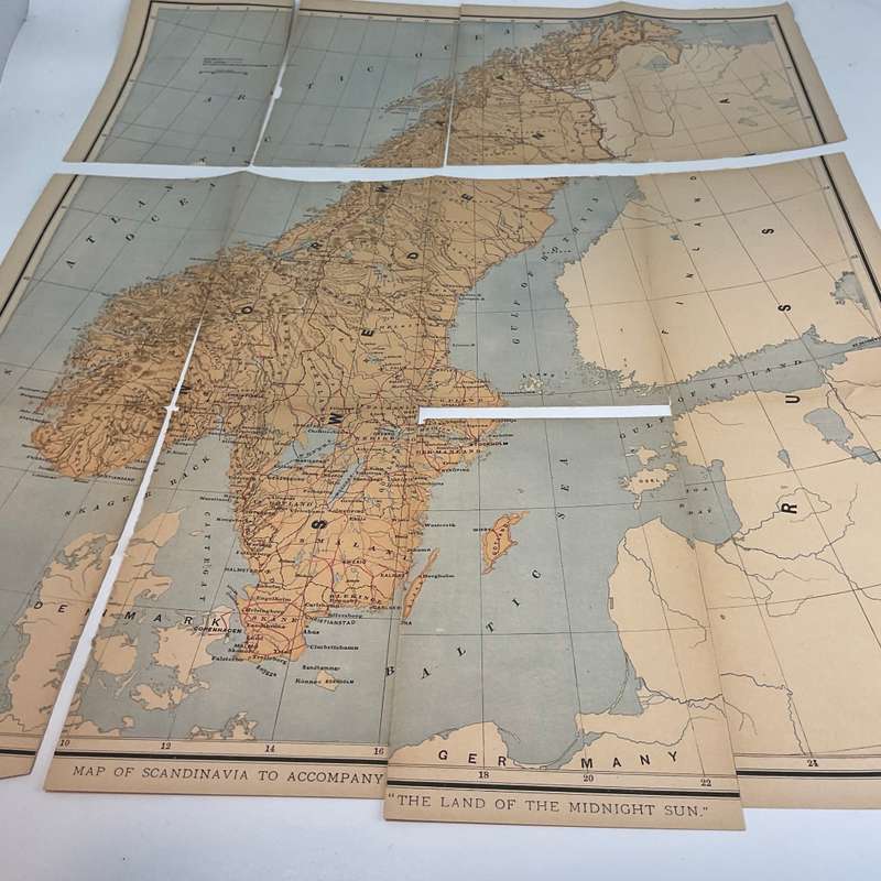 The Land of the Midnight Sun: Summer and Winter Journeys Through Sweden... Du Chaillu 1st Ed 1881