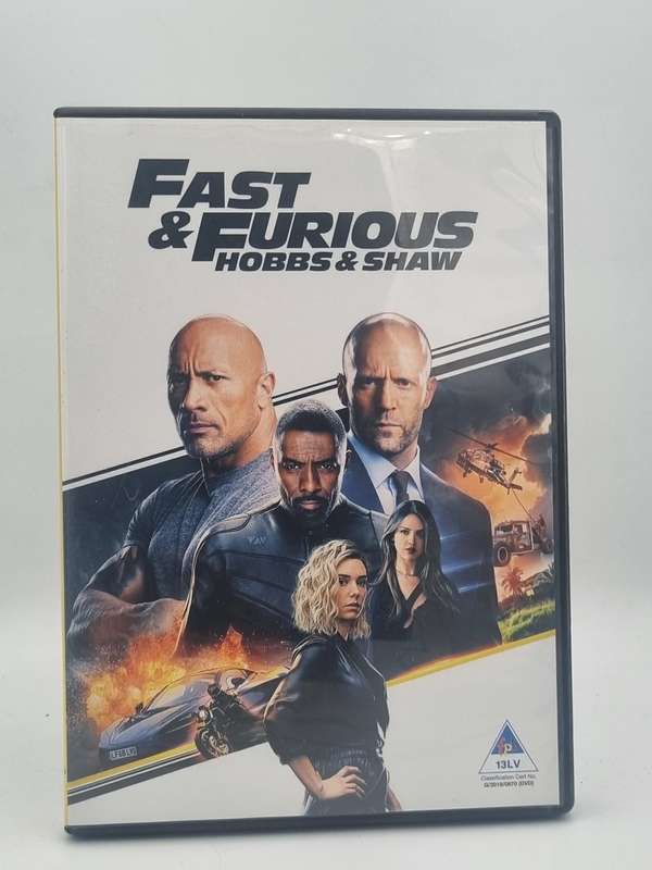 Fast & Furious Hobbs & Shaw DVD