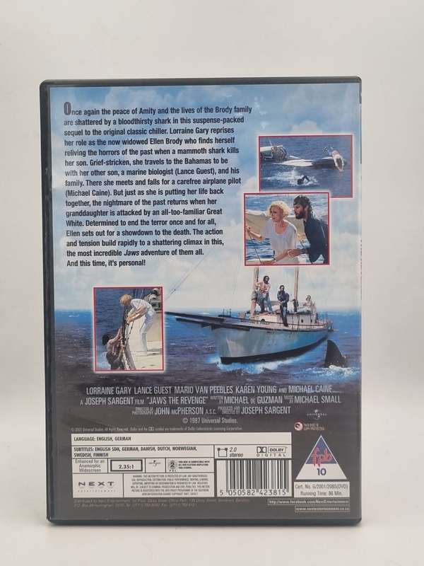 Jaws The Revenge DVD