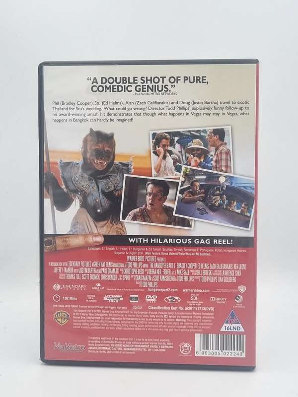 The Hangover Part II DVD