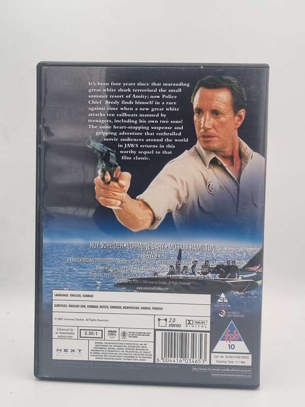 Jaws 2 DVD