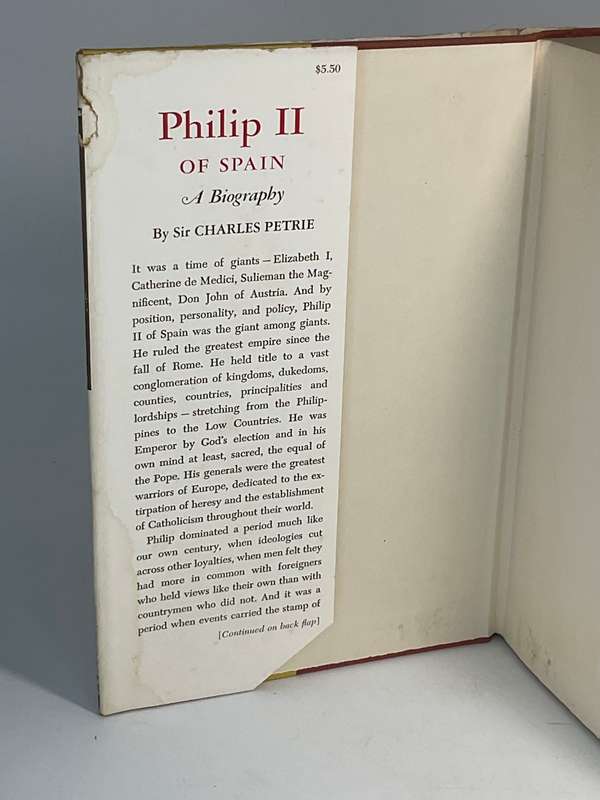 Philip II of Spain by Charles Petrie