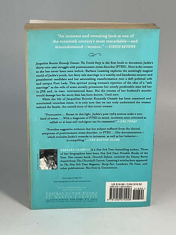 Jacqueline Bouvier Kennedy Onassis: The Untold Story: The Untold Story by Barbara Leaming