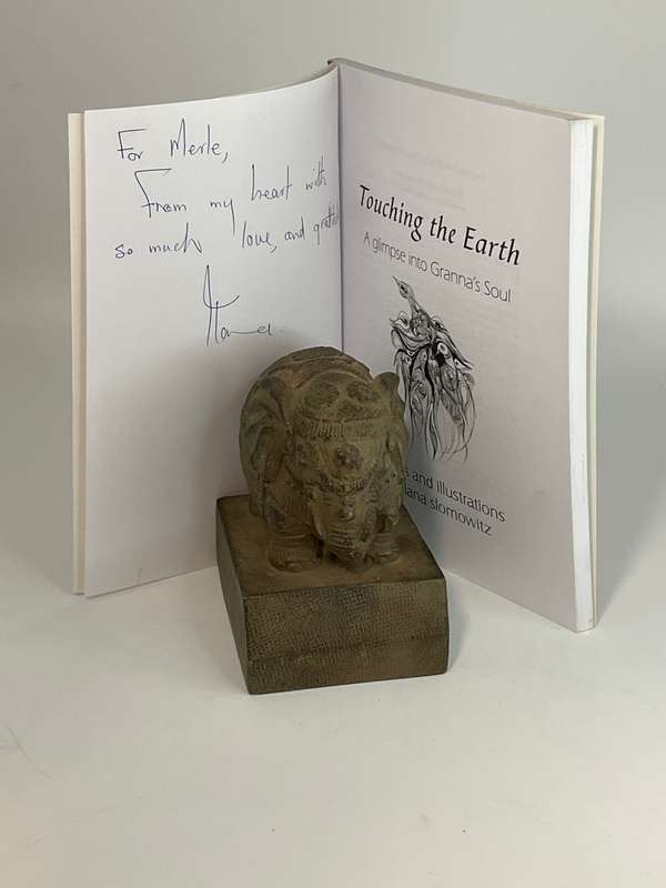 Touching the Earth by Ilana Slomowitz | inscribed & Signed by Ilana