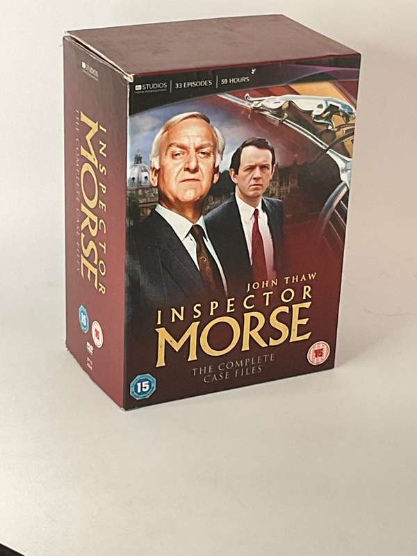 Inspector Morse: The Complete Case Files | DVD Box Set includes 18 DVDs and 36 episodes