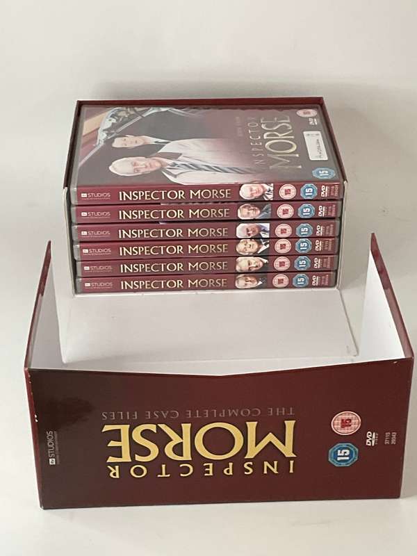 Inspector Morse: The Complete Case Files | DVD Box Set includes 18 DVDs and 36 episodes
