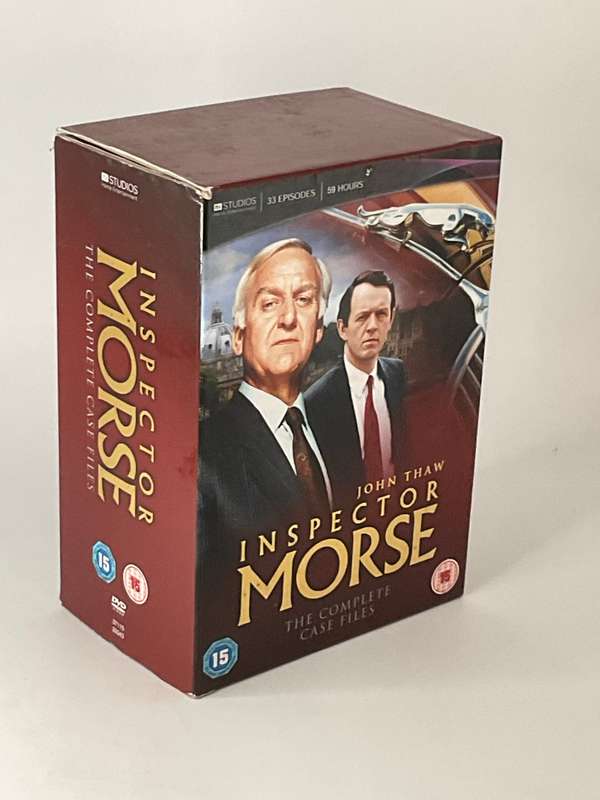 Inspector Morse: The Complete Case Files | DVD Box Set includes 18 DVDs and 36 episodes
