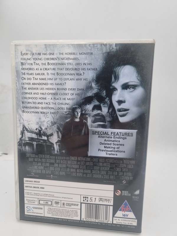 Boogeyman DVD - Barry Watson