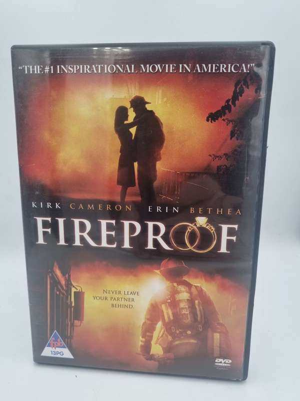 Fireproof DVD - Kirk Cameron & Erin Bethea