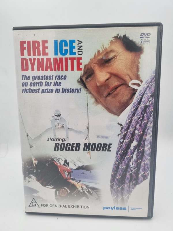 Fire Ice and Dynamite -DVD- Roger Moore