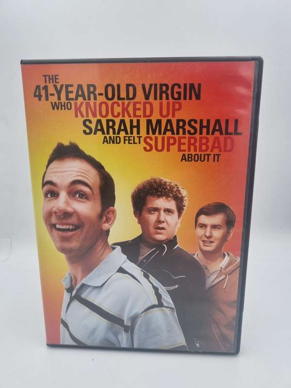 The 41 Year Old Virgin who Knocked up Sarah Marshall and felt Superbad about it DVD