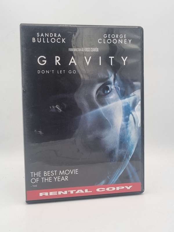 Gravity DVD - Sandra Bullock & George Clooney