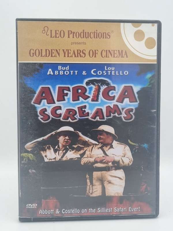 Africa Screams DVD - Abbott & Costello