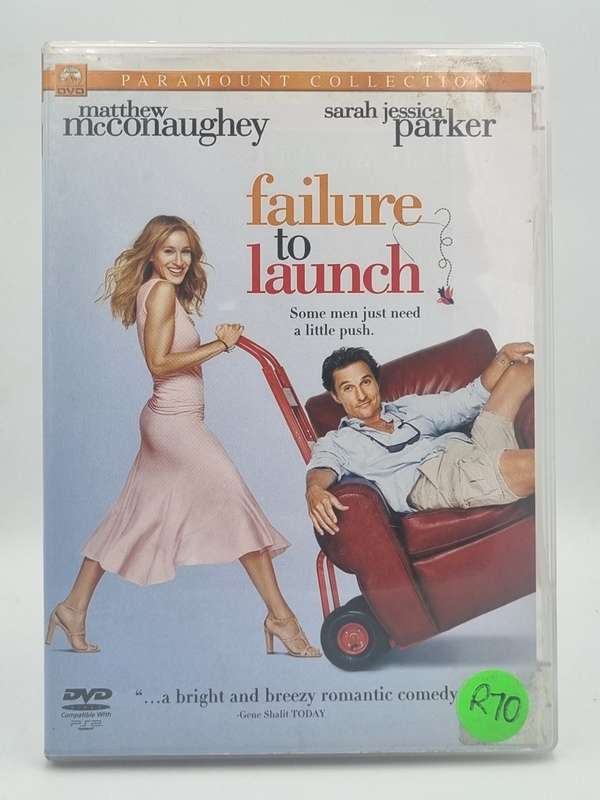 Failure to Launch DVD - Sarah Jessica Parker & Matthew McConaughey
