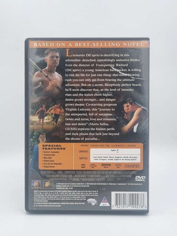The Beach DVD - Leonardo DiCaprio
