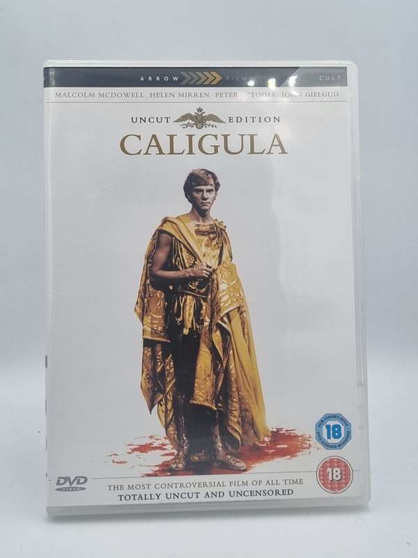 Caligula DVD - Malcolm McDowell, Helen Mirren, Peter O`Toole & John Gielgud