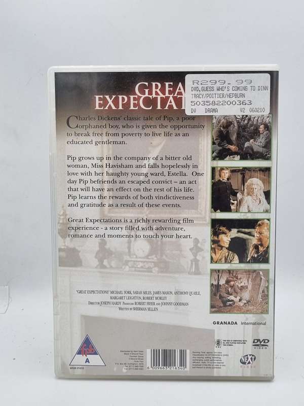 Great Expectations DVD - Michael York, Sarah Miles