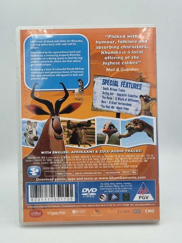 Khumba DVD