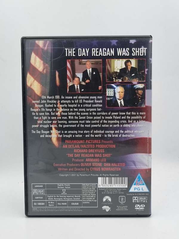 The Day Reagan Was Shot DVD - Richard Dreyfuss