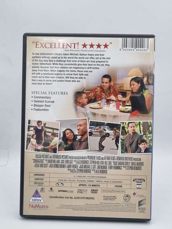 Courageous DVD - Adam Mitchell