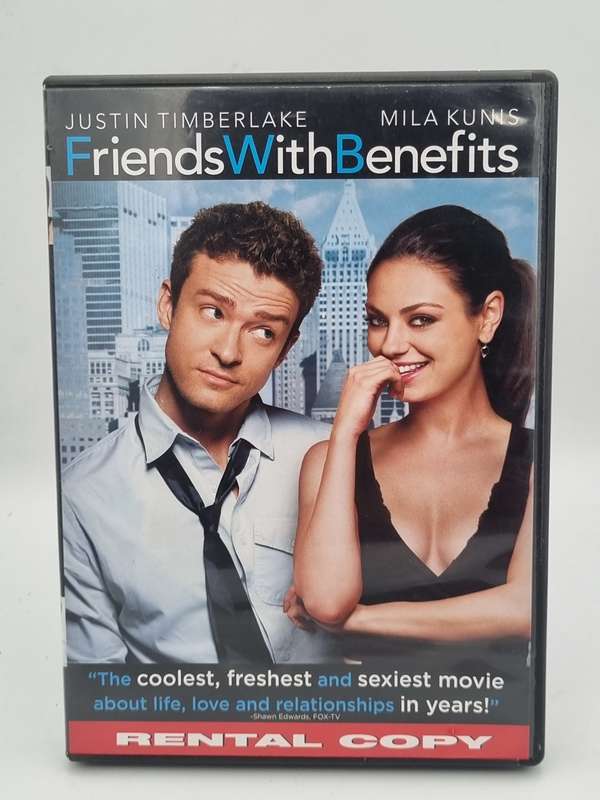 Friends with Benefits DVD - Justin Timberlake & Mila Kunis
