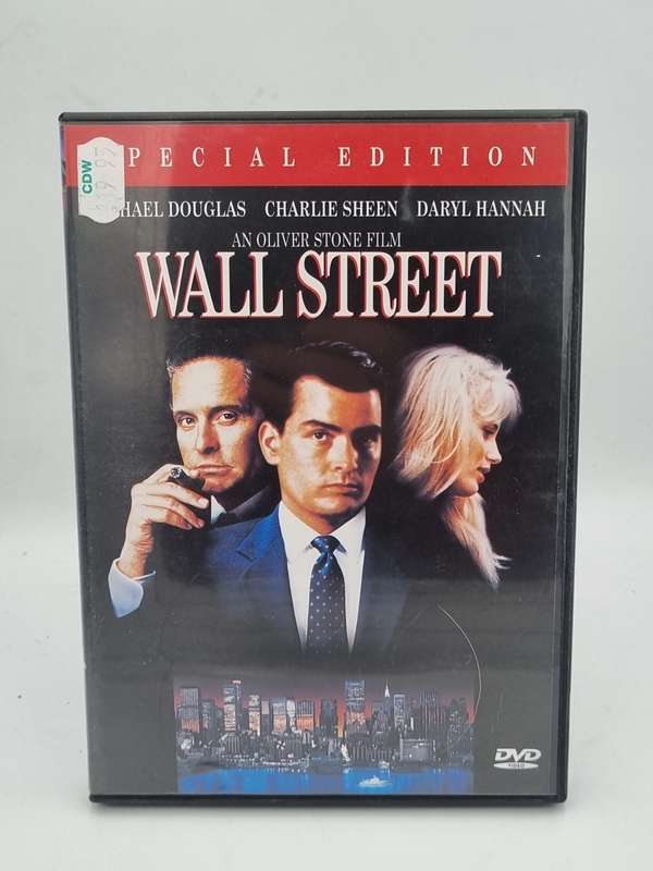 Wall Street DVD - Michael Douglas, Charlie Sheen & Daryl Hannah