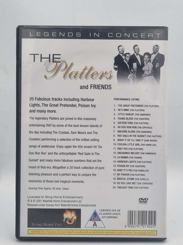 The Platters and Friends DVD