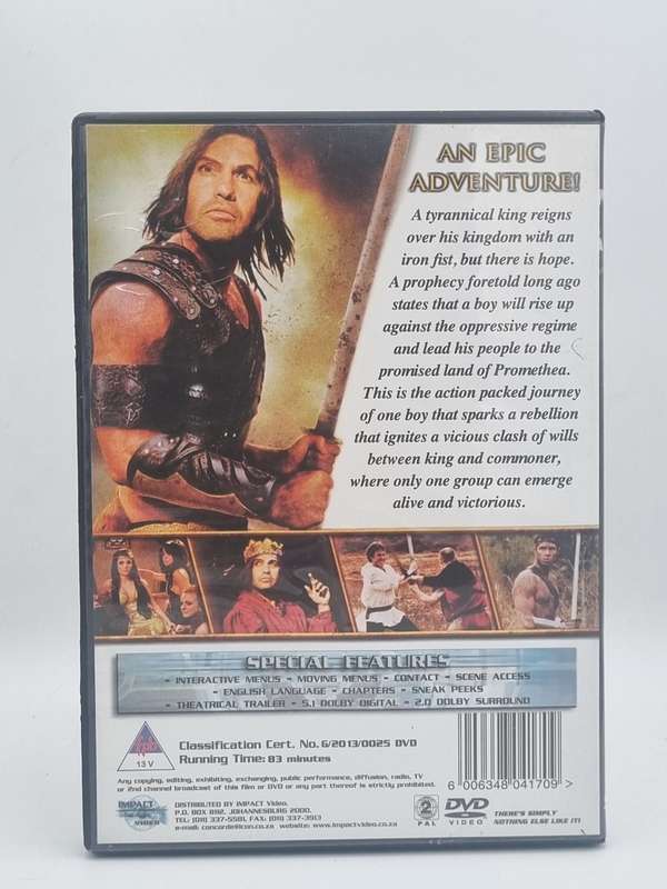 Journey to Promethea DVD - Billy Zane