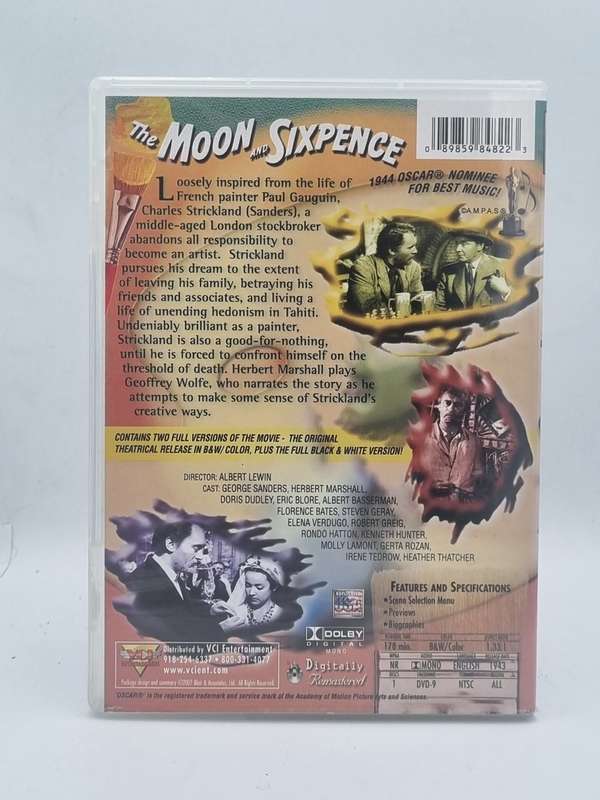 The Moon and Sixpence DVD
