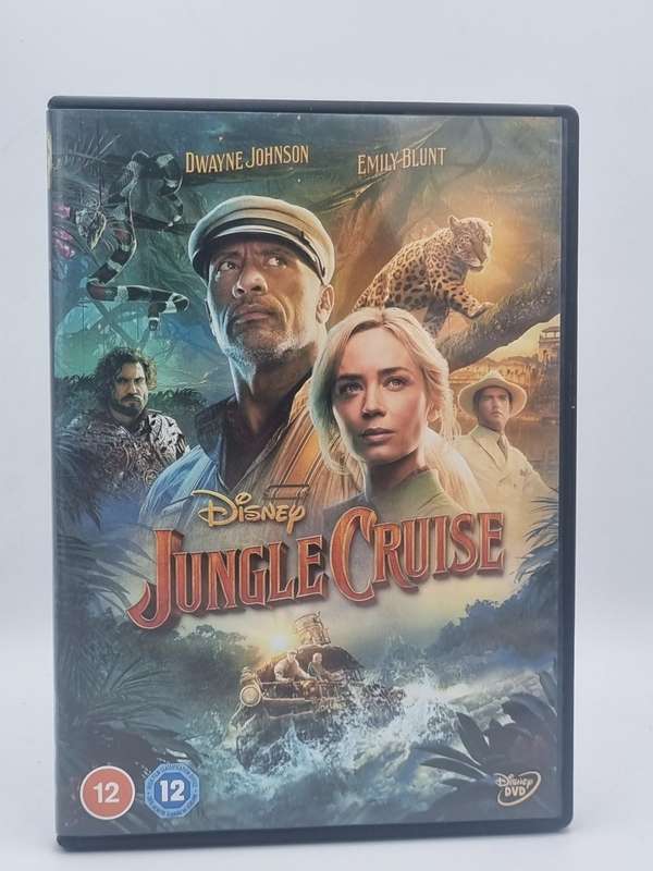 Jungle Cruise DVD - Dwayne Johnson & Emily Blunt
