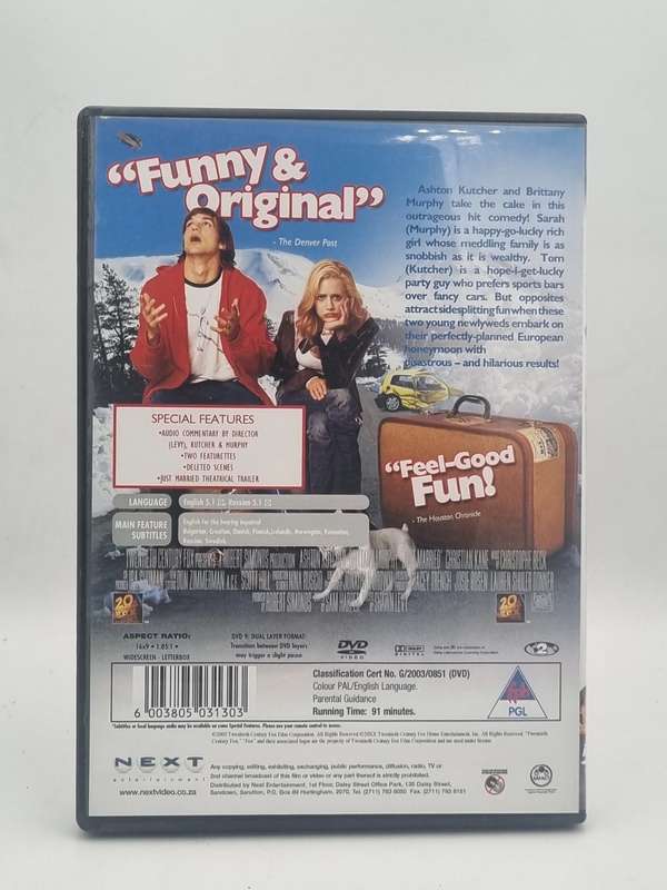 Just Married DVD - Ashton Kutcher & Brittany Murphy