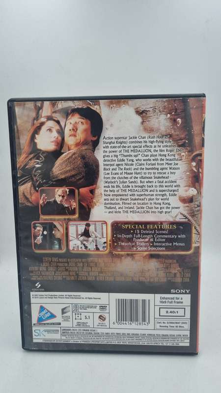 The Medallion DVD - Jackie Chan