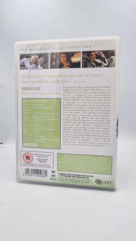Maurice DVD - James Wilby & Hugh Grant