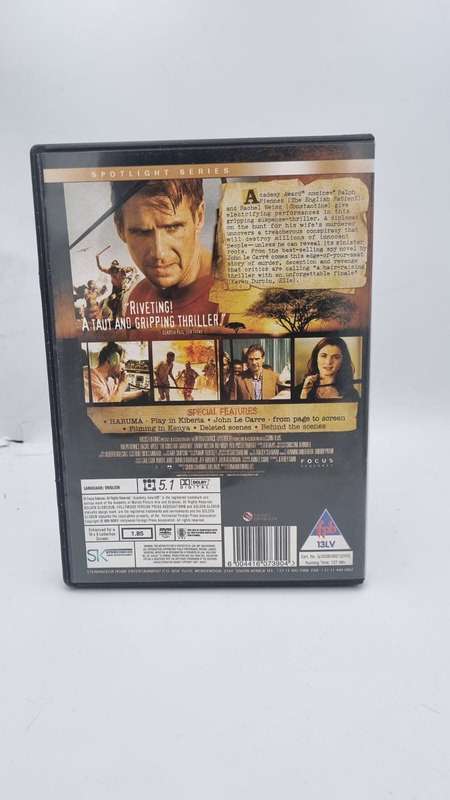 The Constant Gardener DVD - Ralph Fiennes & Rachel Weisz