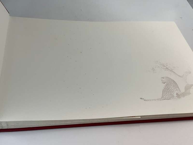 African Safari Photographic Journal - Millennium Edition Hardcover in Slipcase