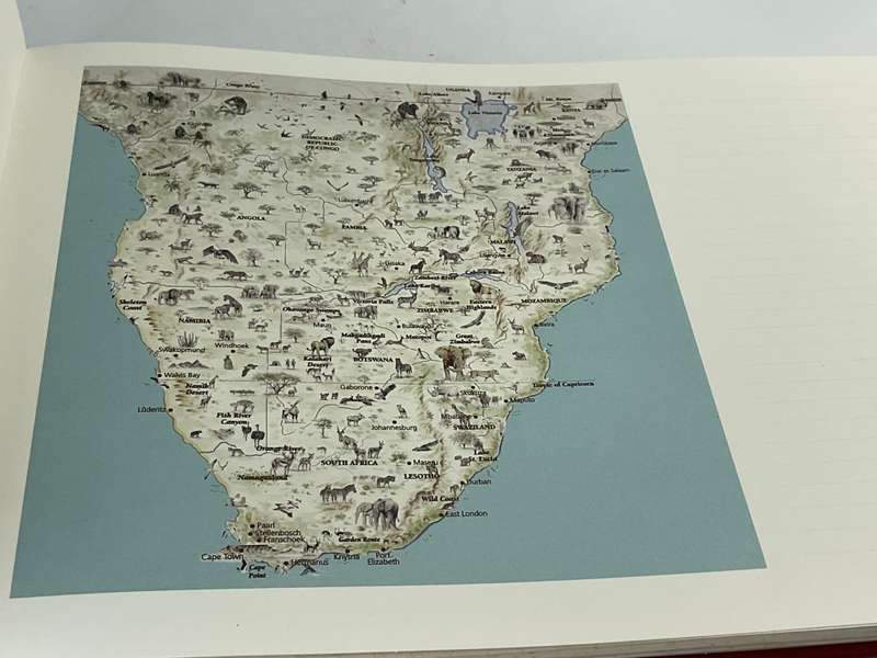 African Safari Photographic Journal - Millennium Edition Hardcover in Slipcase