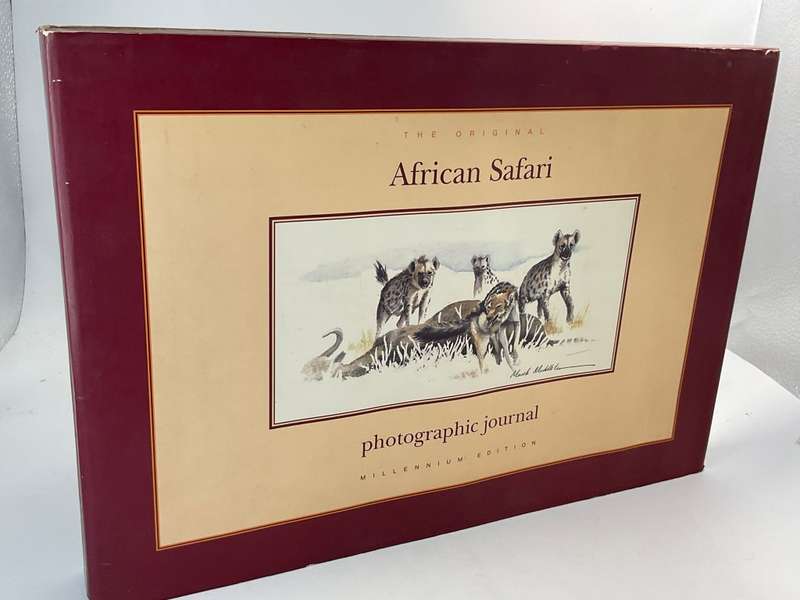 African Safari Photographic Journal - Millennium Edition Hardcover in Slipcase