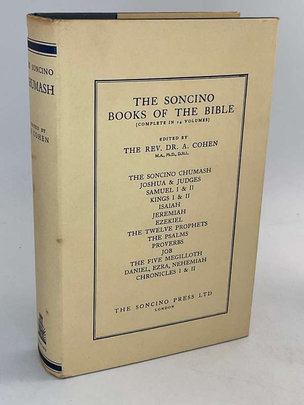 The Soncino Chumash~  The Five Books of Moses with Haphtaroth | Soncino Press 1966